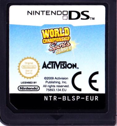 Media for Big League Sports: Summer Sports (Nintendo DS)