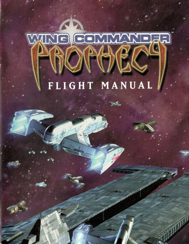Manual for Wing Commander: Prophecy (Windows): Front