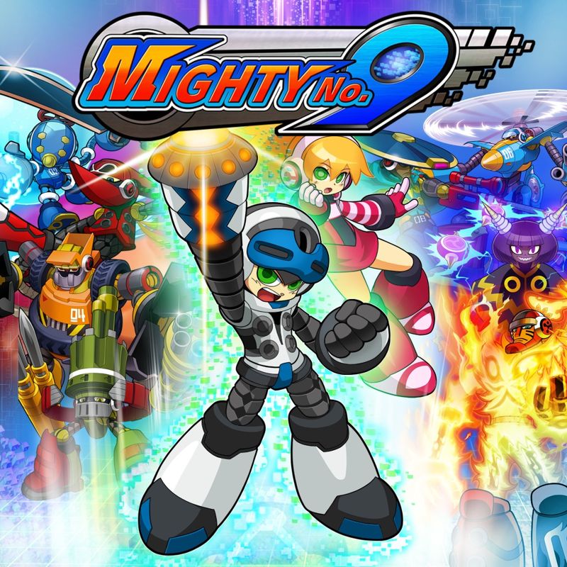 Front Cover for Mighty No. 9 (PlayStation 3 and PlayStation 4) (PSN release)