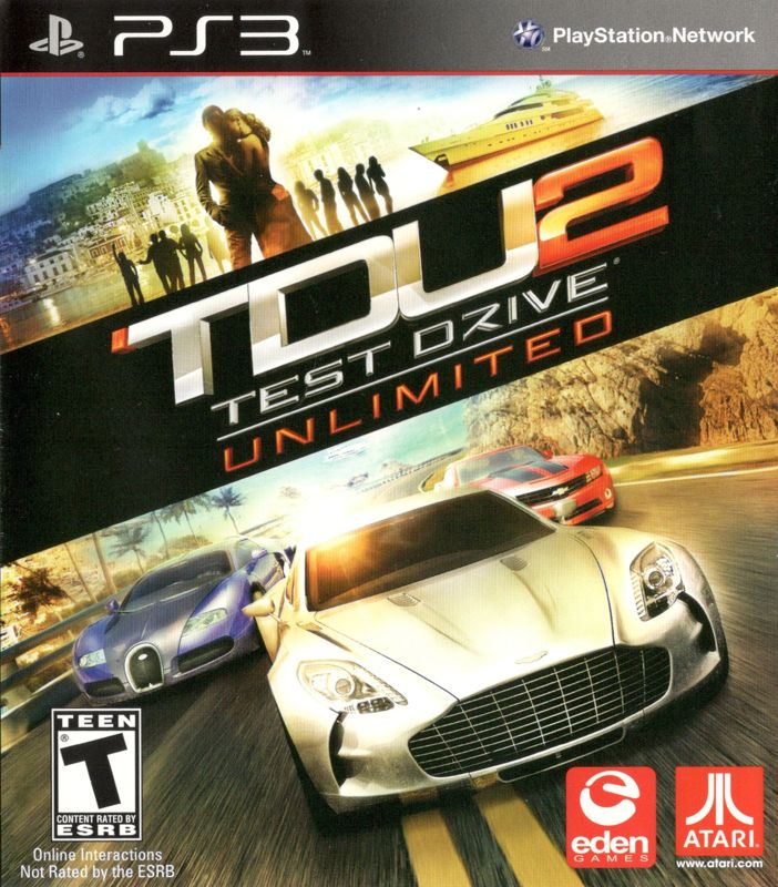 Front Cover for Test Drive Unlimited 2 (PlayStation 3)