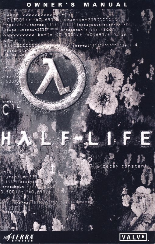 Manual for Half-Life (Windows): Front
