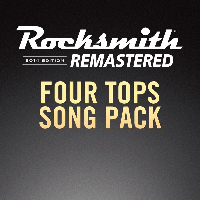 Front Cover for Rocksmith: All-new 2014 Edition - Four Tops Song Pack (PlayStation 3 and PlayStation 4) (download release)