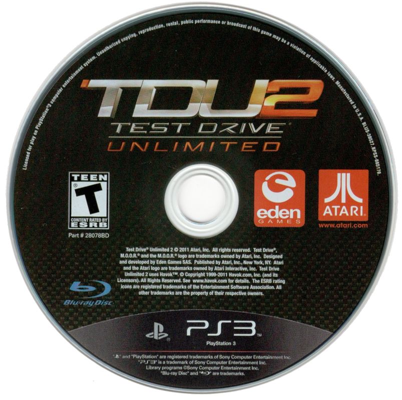 Media for Test Drive Unlimited 2 (PlayStation 3)