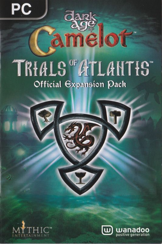Manual for Dark Age of Camelot: Trials of Atlantis (Windows): Front