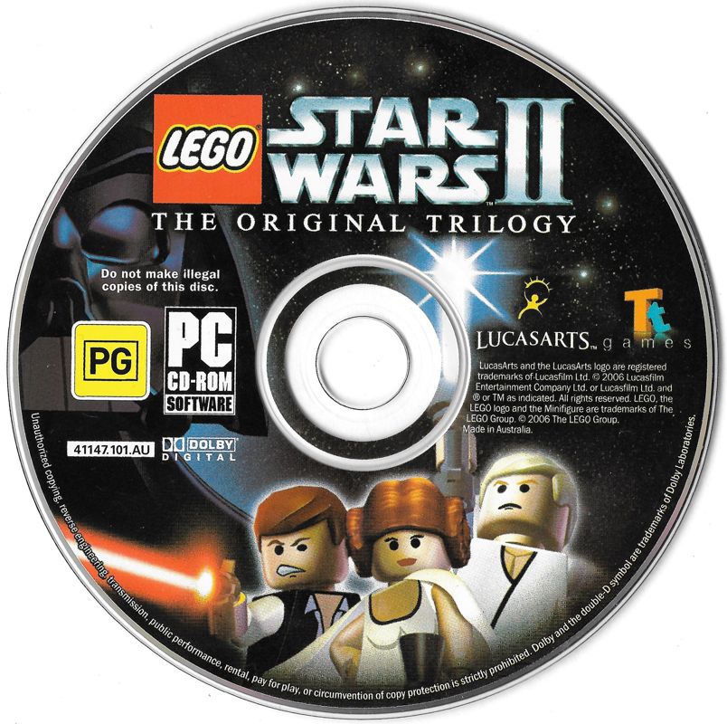 Media for LEGO Star Wars II: The Original Trilogy (Windows)
