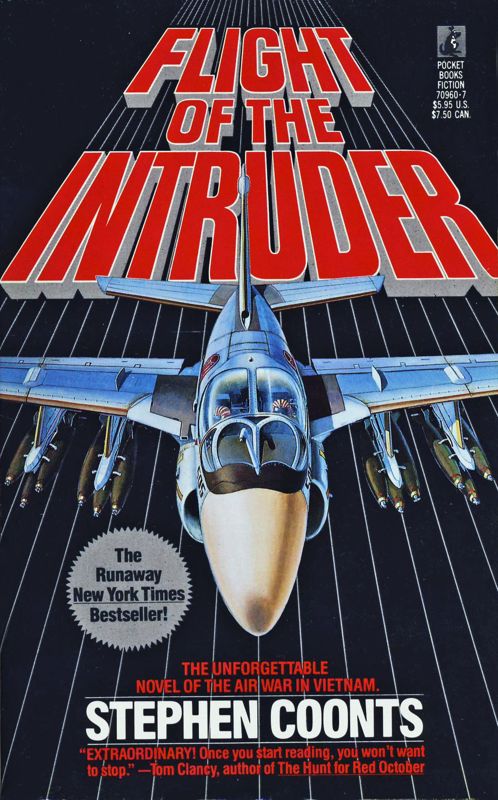 Extras for Flight of the Intruder (DOS) (Includes Pocket Book on which the game is based): Pocket Book - Front
