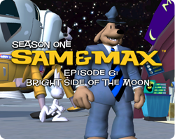 Front Cover for Sam & Max: Episode 6 - Bright Side of the Moon (Windows) (GameTap release)