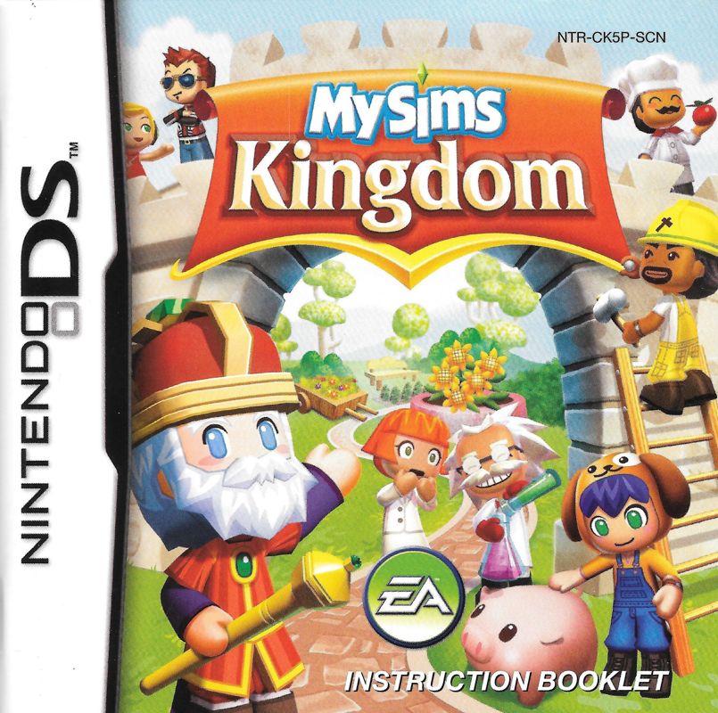 MySims: Kingdom cover or packaging material - MobyGames