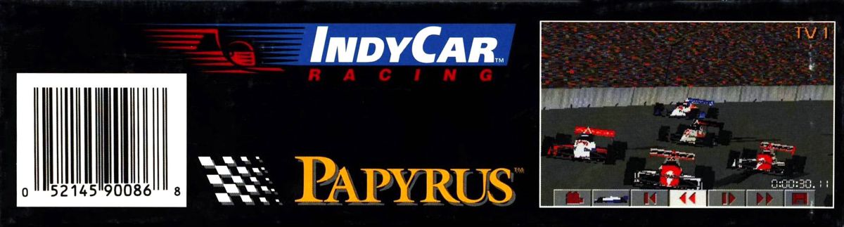 Spine/Sides for IndyCar Racing (DOS): Bottom