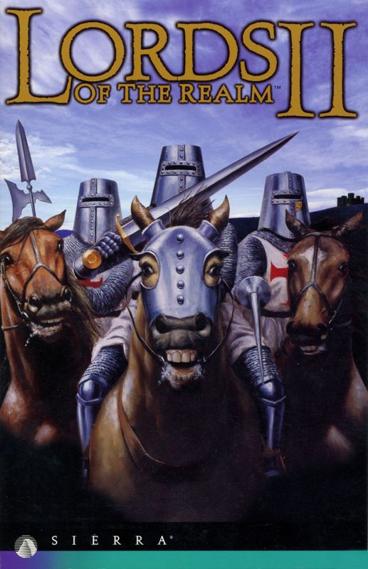 Manual for Lords of the Realm II (DOS and Windows): Front