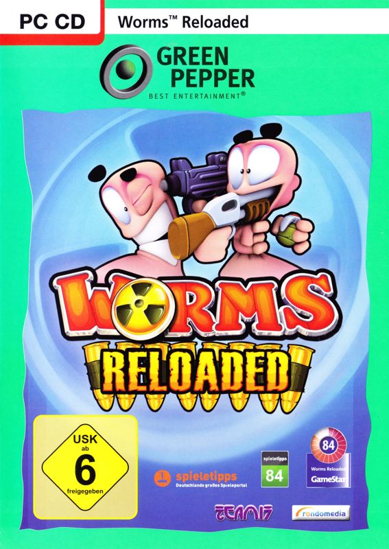 Front Cover for Worms: Reloaded (Windows) (Green Pepper release)