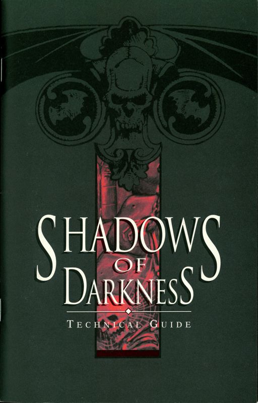 Extras for Quest for Glory: Shadows of Darkness (DOS and Windows 3.x) (CD-ROM release): Technical Guide - Front