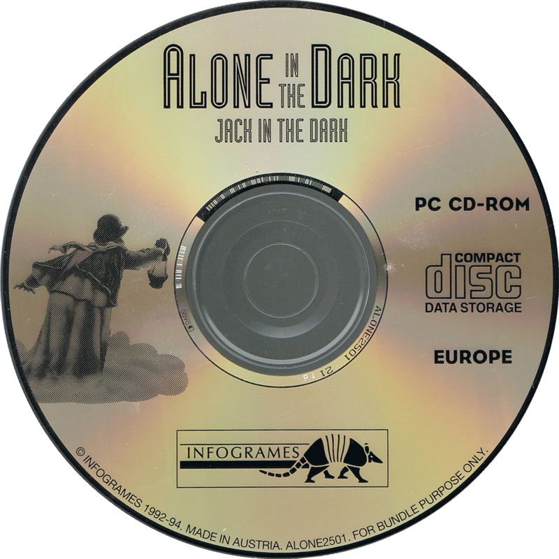 Media for Alone in the Dark (DOS) (White Label release incl. Jack in the Dark)