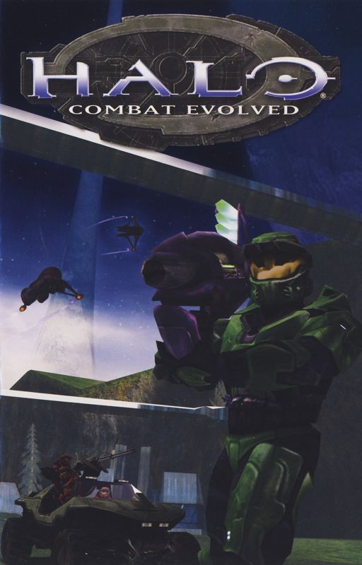 Manual for Halo: Combat Evolved (Windows): Front