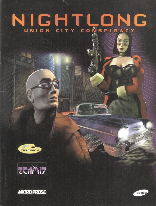 Manual for Nightlong: Union City Conspiracy (Windows): Front