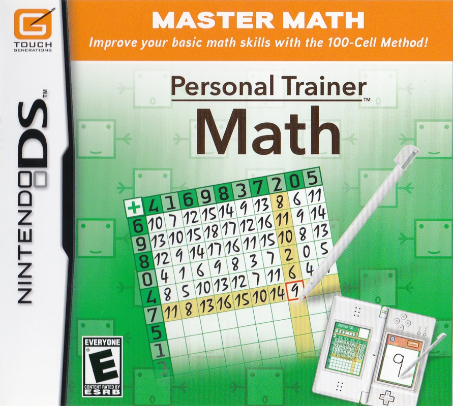 Front Cover for Personal Trainer: Math (Nintendo DS)