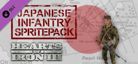 Front Cover for Hearts of Iron III: Japanese Infantry Spritepack (Windows) (Steam release)