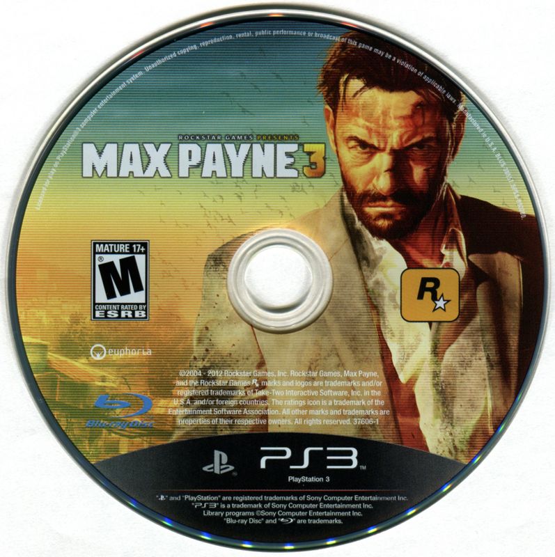 Media for Max Payne 3 (PlayStation 3)