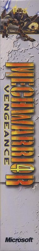 Spine/Sides for MechWarrior 4: Vengeance (Windows) (Game of the Year edition): Left