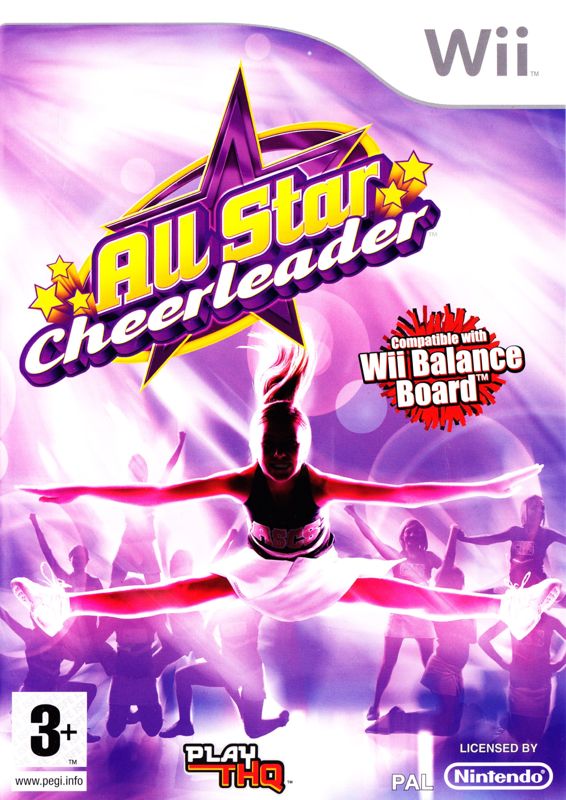 Front Cover for All Star Cheer Squad (Wii)