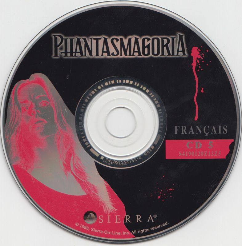 Media for Roberta Williams' Phantasmagoria (DOS and Windows and Windows 16-bit): Disc 5