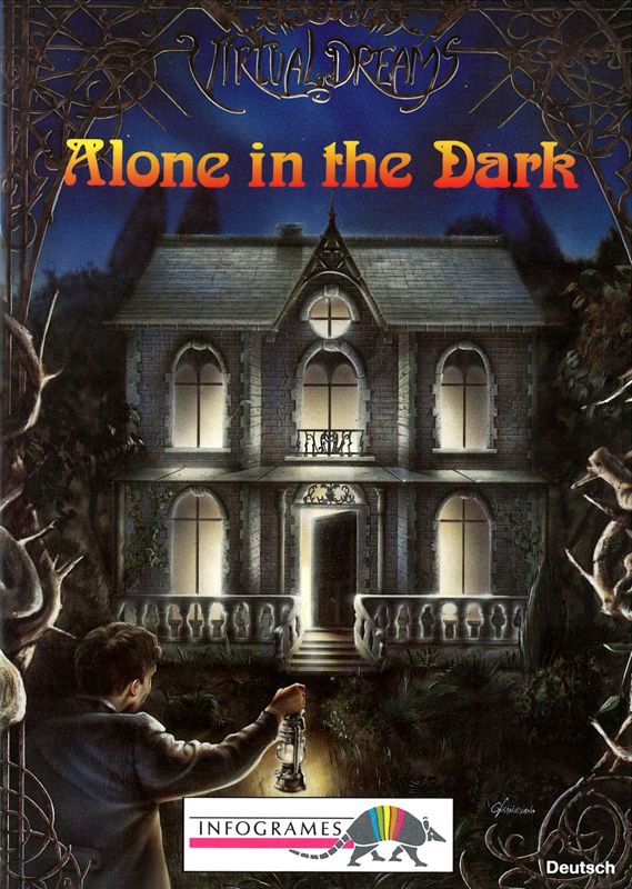Manual for Alone in the Dark (DOS): Front