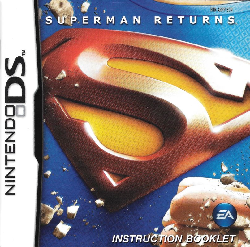 Superman Returns cover or packaging material - MobyGames