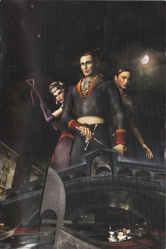 Manual for Casanova: The Duel of the Black Rose (Windows): Front
