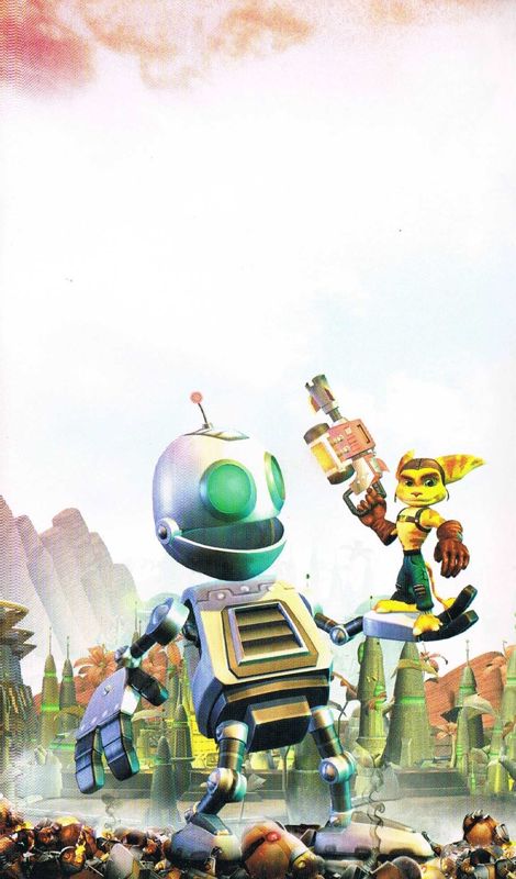 Inside Cover for Ratchet & Clank: Size Matters (PSP): Left Inlay