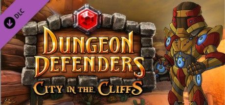 Front Cover for Dungeon Defenders: City in the Cliffs (Linux and Macintosh and Windows) (Steam release)