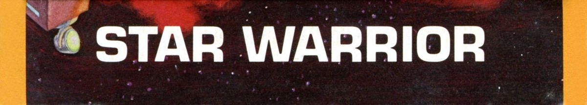 Spine/Sides for StarQuest: Star Warrior (TRS-80): Top