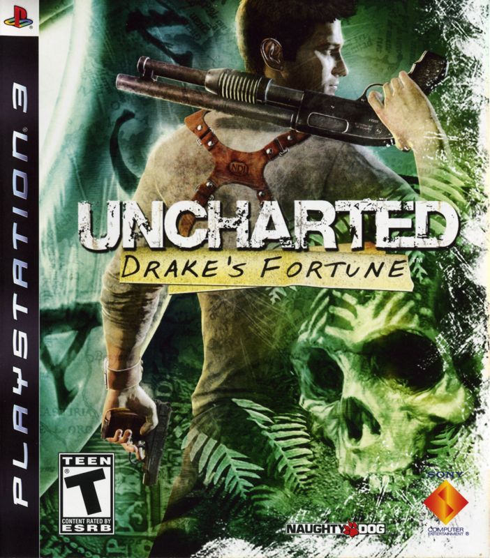 Front Cover for Uncharted: Drake's Fortune (PlayStation 3)