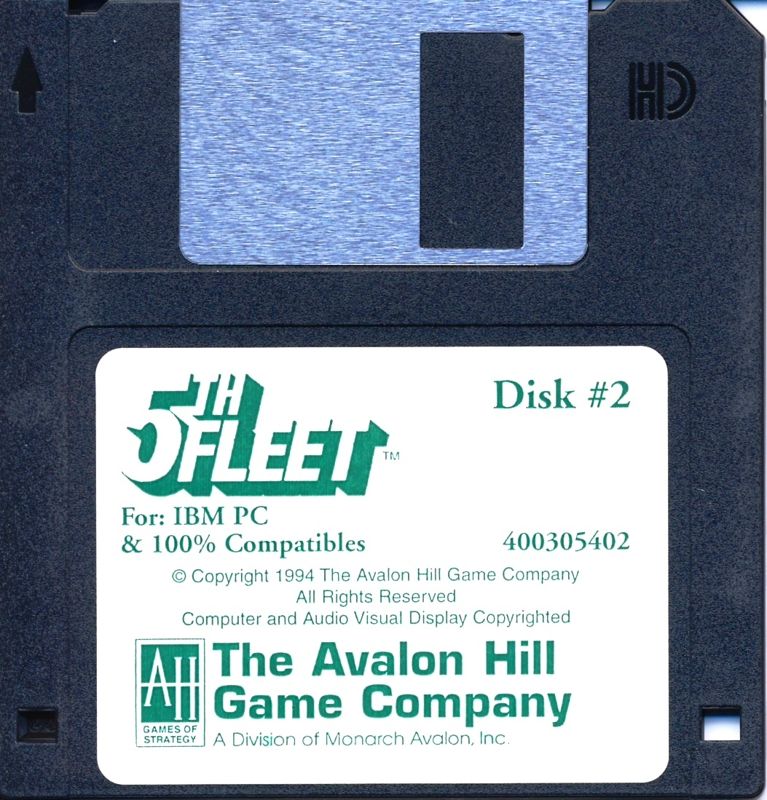 Media for 5th Fleet (DOS): Disk 2