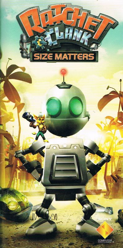 Manual for Ratchet & Clank: Size Matters (PSP): Front