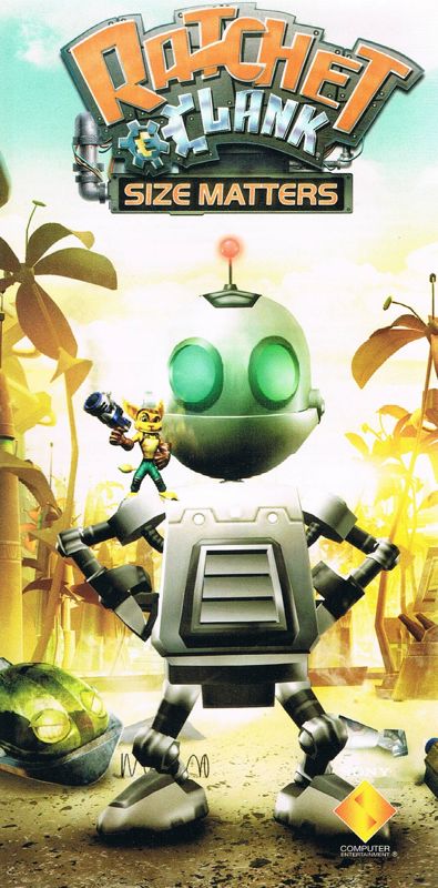 Manual for Ratchet & Clank: Size Matters (PSP) (PSP Essentials release): Front