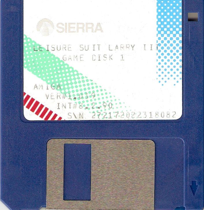 Media for Leisure Suit Larry: Triple Pack (Amiga): - Leisure Suit Larry III - Disk 1/5