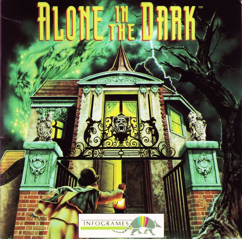 Other for Alone in the Dark (DOS): Jewel Case - Front