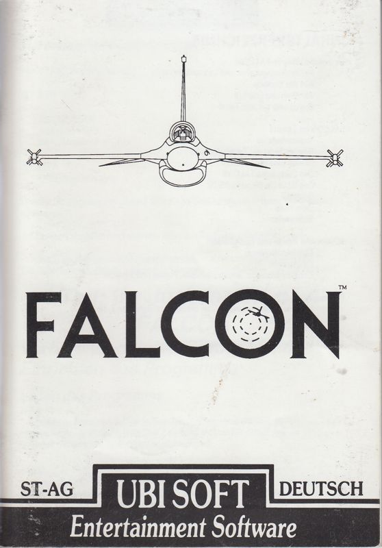 Manual for The Top League (Atari ST): Falcon front