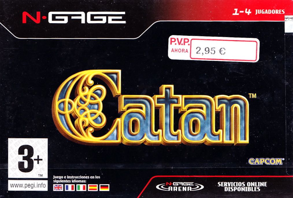 Front Cover for Catan (N-Gage)