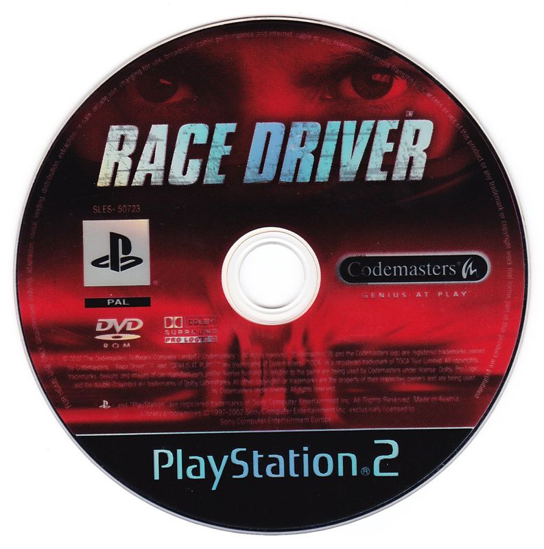 Media for Pro Race Driver (PlayStation 2)