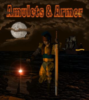 Front Cover for Amulets & Armor (DOS)