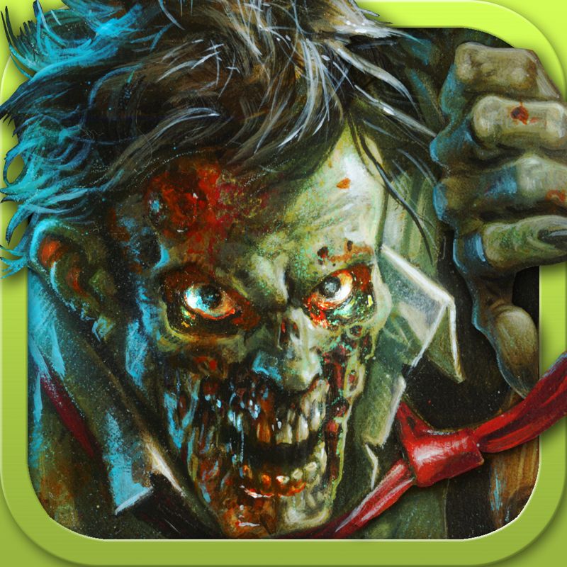 Front Cover for Blood of the Zombies (iPad and iPhone)