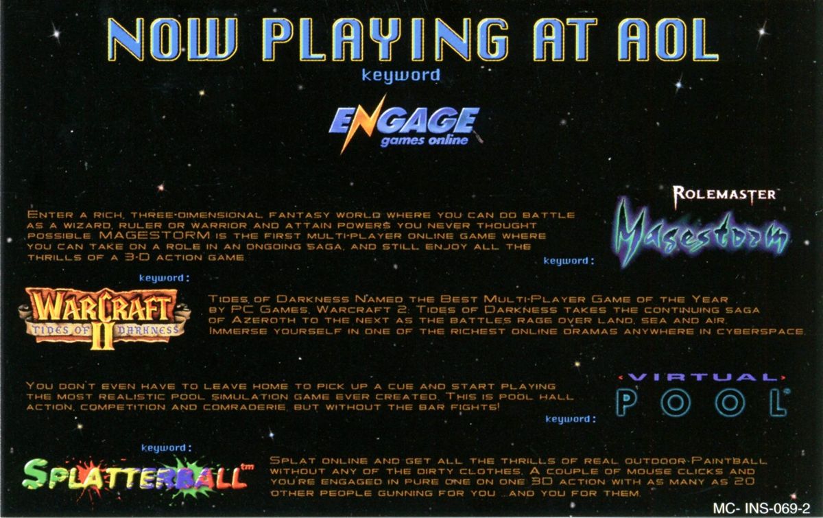 Advertisement for Star Trek: Starfleet Academy (Windows): Engage Games Online - Back