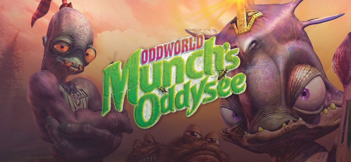 Front Cover for Oddworld: Munch's Oddysee (Windows) (GOG.com re-release): Widescreen (2016)
