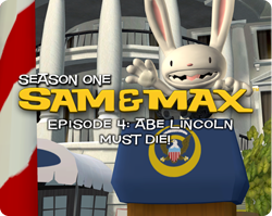 Front Cover for Sam & Max: Episode 4 - Abe Lincoln Must Die! (Windows) (GameTap release)