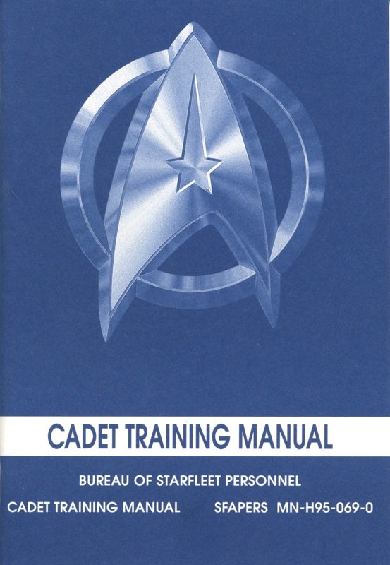 Manual for Star Trek: Starfleet Academy (Windows): Front