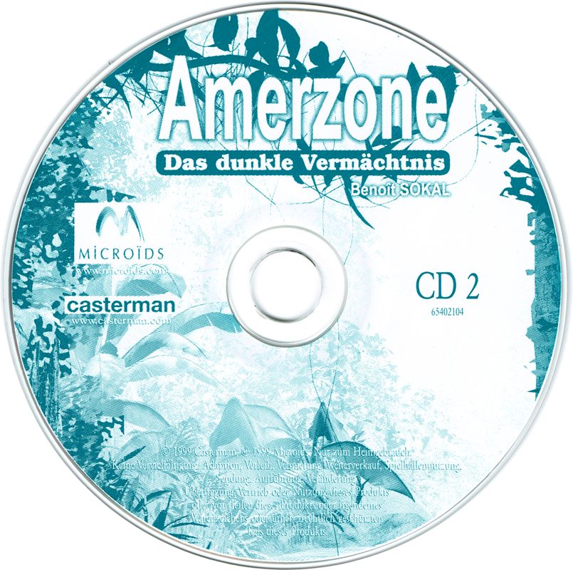 Media for Amerzone: The Explorer's Legacy (Windows): Disc 2/4