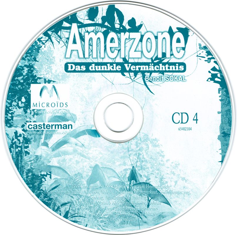Media for Amerzone: The Explorer's Legacy (Windows): Disc 4/4