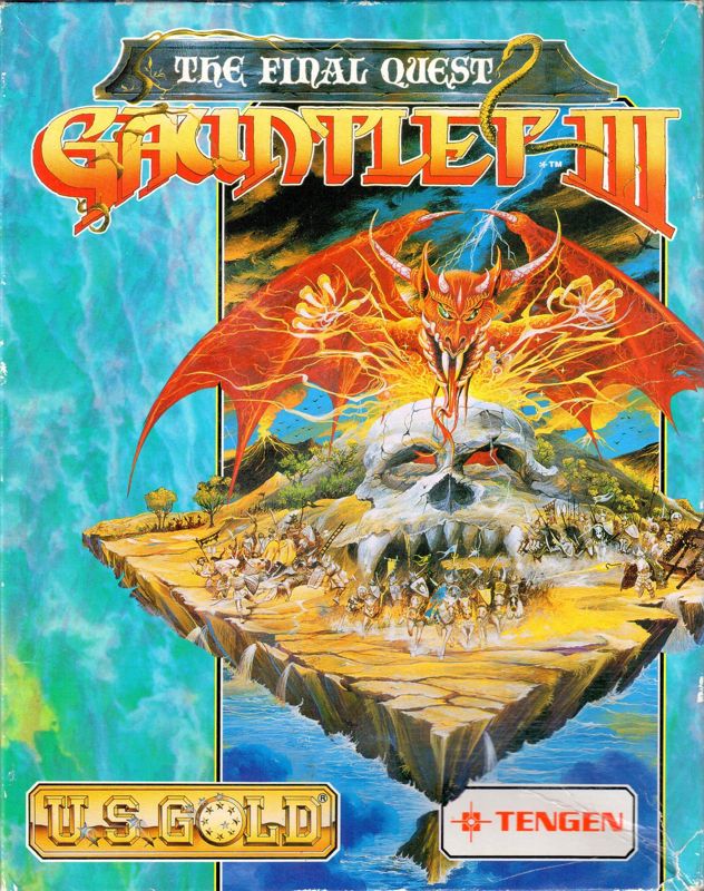 Front Cover for Gauntlet III: The Final Quest (Amiga)