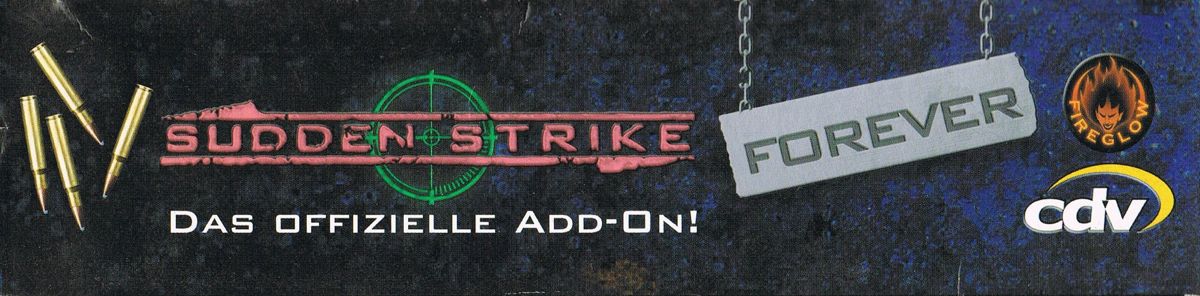 Spine/Sides for Sudden Strike: Forever (Windows): Top